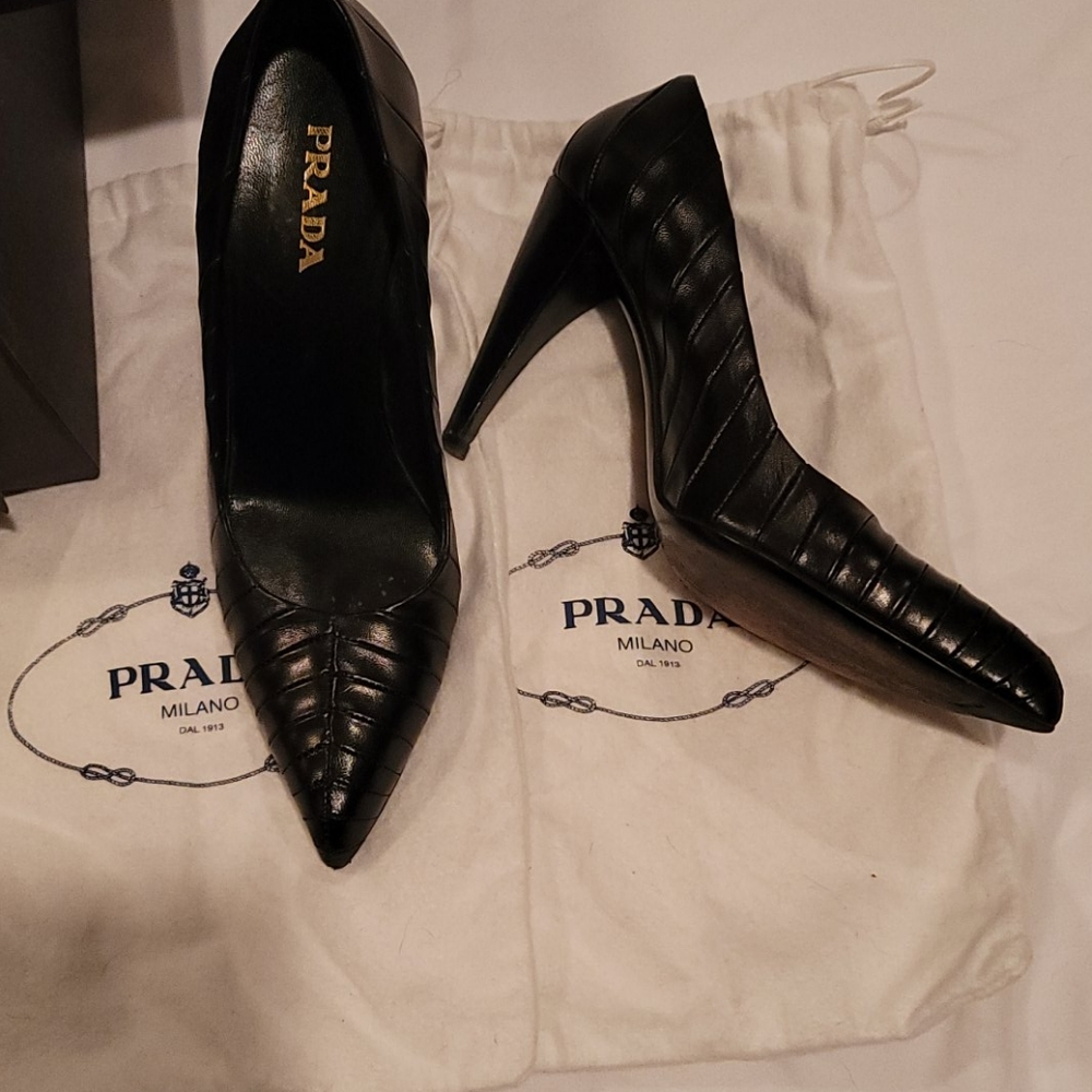 Prada Calzature Donna Capretto Spike